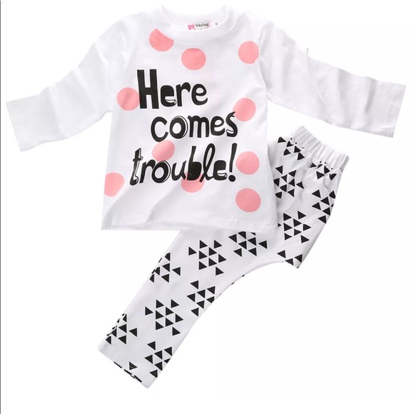 Other - New Here Comes Trouble Girls Outfit